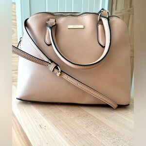 Trina Turk Beige Satchel Bag